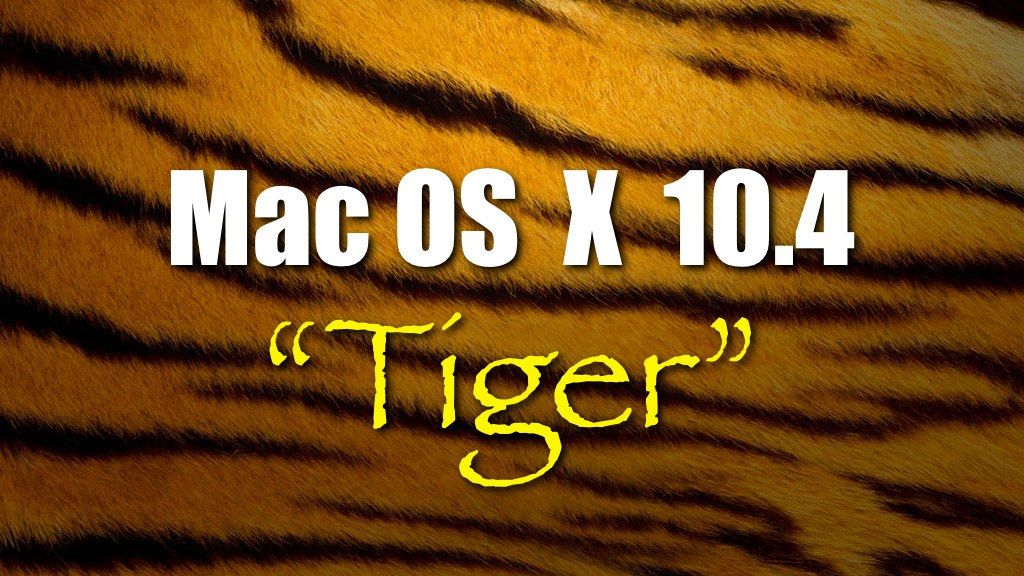Mac os x 10.4 tiger cd download